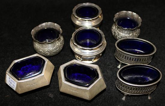 4 pairs silver salts